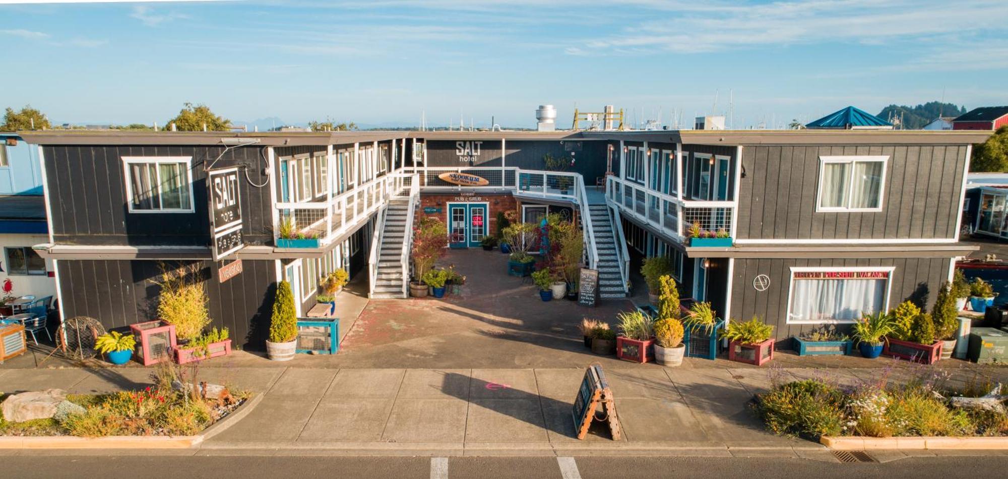 Salt Hotel Ilwaco Buitenkant foto
